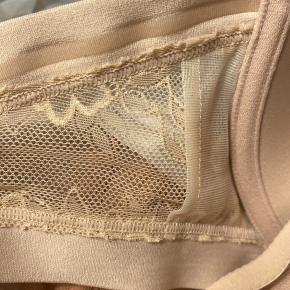 34D Maidenform Pushup Strap/Strapless Smooth Cups Nude, Lace NonSlip Grip 0222GP - Picture 11 of 16